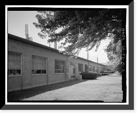Historic Framed Print, Department of Energy, Grand Junction Office, Building No. 20, 2597 B3/4 Road, Grand Junction, Mesa County, CO - 2,  17-7/8" x 21-7/8"