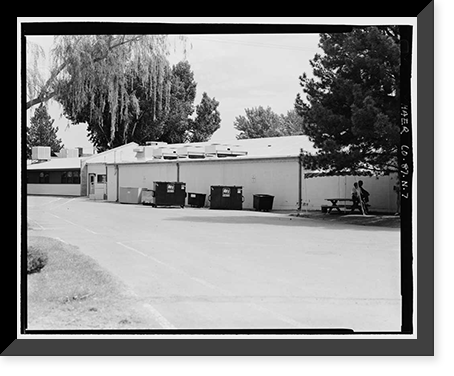 Historic Framed Print, Department of Energy, Grand Junction Office, Building No. 12, 2597 B3/4 Road, Grand Junction, Mesa County, CO - 7,  17-7/8" x 21-7/8"