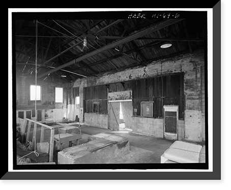 Historic Framed Print, Incinerator Number One, 121 'Ahui Street, Honolulu, Honolulu County, HI - 6,  17-7/8" x 21-7/8"