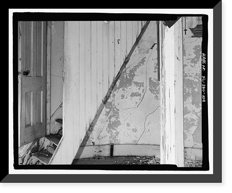 Historic Framed Print, Ormond Hotel, 15 East Granada, Ormond Beach, Volusia County, FL - 109,  17-7/8" x 21-7/8"