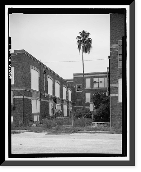 George Washington Junior High School, 707 Columbus Drive, Tampa, Hillsborough County, FL - 11, Historic Print