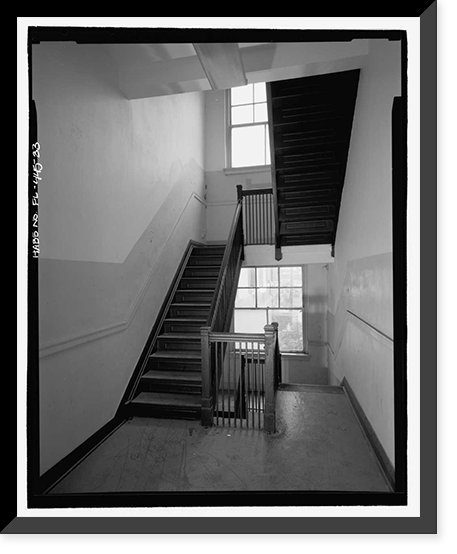 Historic Framed Print, George Washington Junior High School, 707 Columbus Drive, Tampa, Hillsborough County, FL - 33,  17-7/8" x 21-7/8"