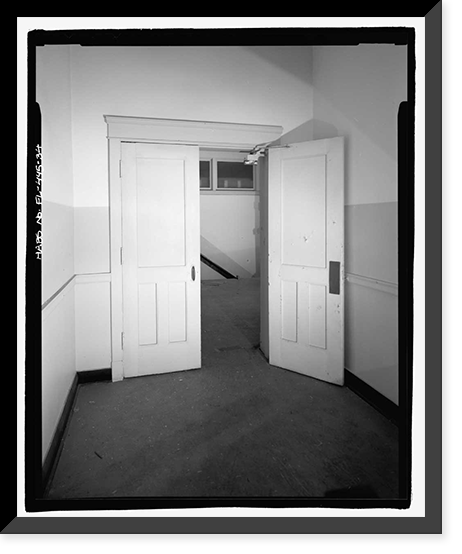 Historic Framed Print, George Washington Junior High School, 707 Columbus Drive, Tampa, Hillsborough County, FL - 34,  17-7/8" x 21-7/8"