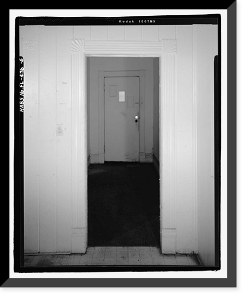 Historic Framed Print, 513 East Park Avenue (House), Tampa, Hillsborough County, FL - 6,  17-7/8" x 21-7/8"
