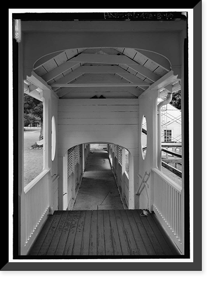 Historic Framed Print, Kingsley Plantation, House, 11676 Palmetto Avenue, Jacksonville, Duval County, FL - 19,  17-7/8" x 21-7/8"
