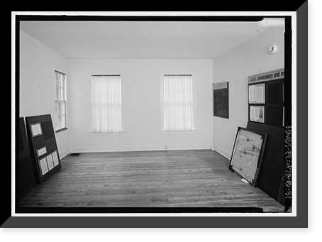 Historic Framed Print, Kingsley Plantation, House, 11676 Palmetto Avenue, Jacksonville, Duval County, FL - 31,  17-7/8" x 21-7/8"