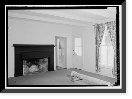 Historic Framed Print, Kingsley Plantation, House, 11676 Palmetto Avenue, Jacksonville, Duval County, FL - 33,  17-7/8" x 21-7/8"