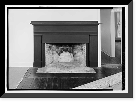 Historic Framed Print, Kingsley Plantation, House, 11676 Palmetto Avenue, Jacksonville, Duval County, FL - 34,  17-7/8" x 21-7/8"