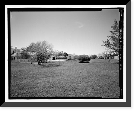 Historic Framed Print, U.S. Naval Air Station, Servant's Quarters Q-3G, Q-3 North Avenue, Pensacola, Escambia County, FL,  17-7/8" x 21-7/8"