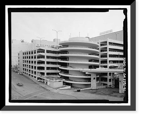Historic Framed Print, Rich's Downtown Department Store, 45 Broad Street, Atlanta, Fulton County, GA - 40,  17-7/8" x 21-7/8"