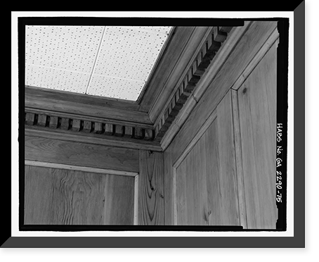 Historic Framed Print, Rich's Downtown Department Store, 45 Broad Street, Atlanta, Fulton County, GA - 75,  17-7/8" x 21-7/8"