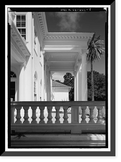 Historic Framed Print, Plum Orchard, Saint Marys, Camden County, GA - 7,  17-7/8" x 21-7/8"