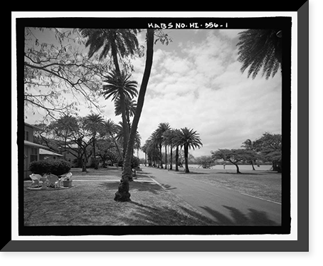 Mare Island Naval Shipyard, Near State Highway 37, Vallejo, Solano County, CA, Vintage Print