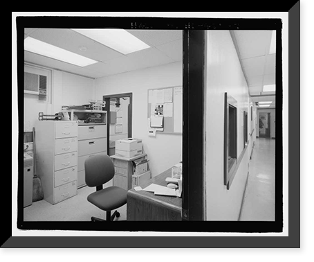 Historic Framed Print, U.S. Naval Base, Pearl Harbor, Post Office, Pearl Harbor Boulevard near Willamette Street, Pearl City, Honolulu County, HI - 7,  17-7/8" x 21-7/8"