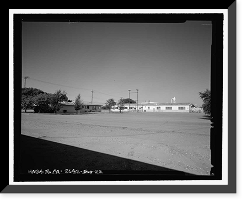 Historic Framed Print, Naval Supply Annex Stockton, Rough & Ready Island, Stockton, San Joaquin County, CA,  17-7/8" x 21-7/8"