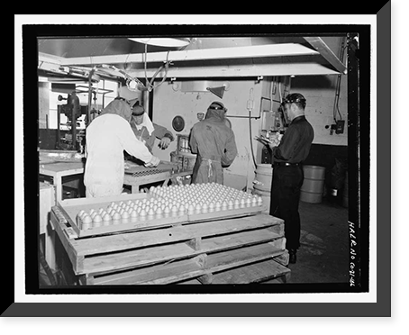 Historic Framed Print, Rocky Mountain Arsenal, Bounded by Ninety-sixth Avenue & Fifty-sixth Avenu, Commerce City, Adams County, CO - 3,  17-7/8" x 21-7/8"