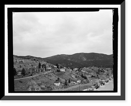 Historic Framed Print, Central City, Central City, Gilpin County, CO - 50,  17-7/8" x 21-7/8"