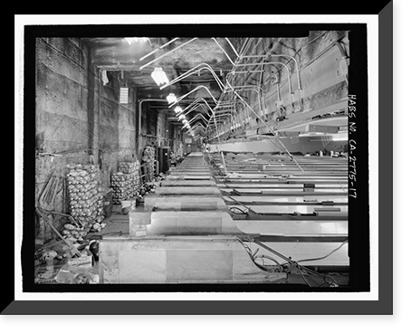 Historic Framed Print, Holiday Bowl, 3730 Crenshaw Boulevard, Los Angeles, Los Angeles County, CA - 17,  17-7/8" x 21-7/8"