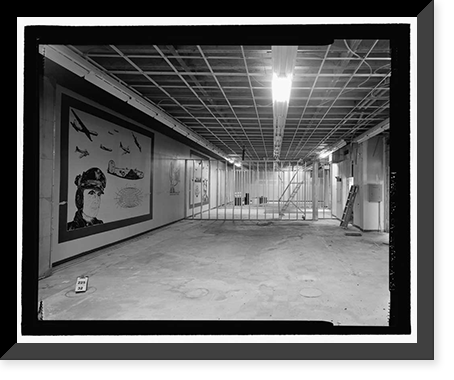 Historic Framed Print, March Air Force Base, Strategic Air Command, Combat Operations Center, 5220 Riverside Drive, Moreno Valley, Riverside County, CA - 31,  17-7/8" x 21-7/8"