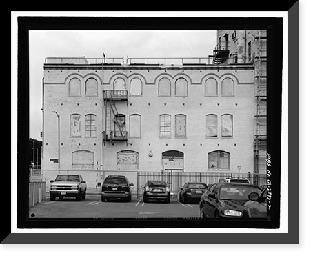 Historic Framed Print, Brunswig Annex, 502 New High Street & 111 Republic Street, Los Angeles, Los Angeles County, CA - 2,  17-7/8" x 21-7/8"