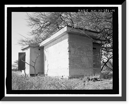 Historic Framed Print, U.S. Naval Base, Pearl Harbor, Waipio Peninsula, Waipo Peninsula, Pearl Harbor, Honolulu County, HI - 14,  17-7/8" x 21-7/8"