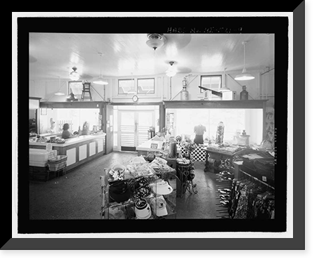 Historic Framed Print, Honolua Store & Warehouse, 502 Office Street, Kapalua, Maui County, HI - 9,  17-7/8" x 21-7/8"