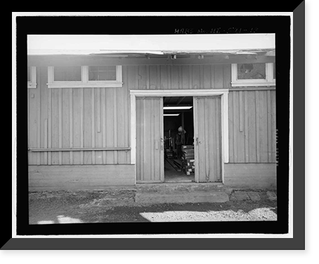 Historic Framed Print, Honolua Store & Warehouse, 502 Office Street, Kapalua, Maui County, HI - 13,  17-7/8" x 21-7/8"