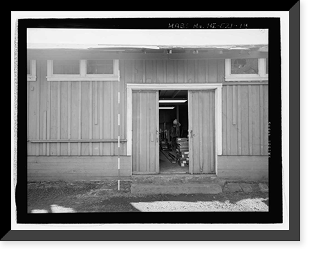 Historic Framed Print, Honolua Store & Warehouse, 502 Office Street, Kapalua, Maui County, HI - 14,  17-7/8" x 21-7/8"