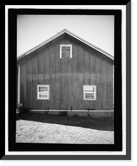 Historic Framed Print, Honolua Store & Warehouse, 502 Office Street, Kapalua, Maui County, HI - 15,  17-7/8" x 21-7/8"