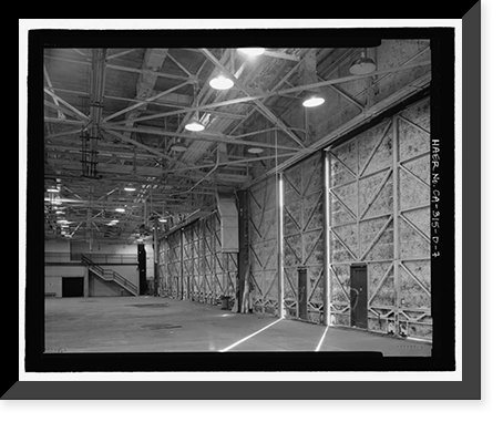 Historic Framed Print, Douglas Aircraft Company Long Beach Plant, Aircraft Parts Sub-Assembly Building, 3855 Lakewood Boulevard, Long Beach, Los Angeles County, CA - 11,  17-7/8" x 21-7/8"