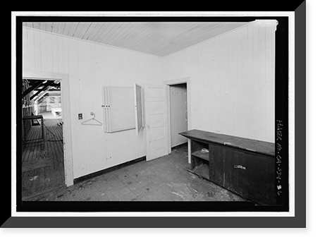 Historic Framed Print, Prairie Creek Fish Hatchery, Hwy. 101, Orick, Humboldt County, CA - 6,  17-7/8" x 21-7/8"