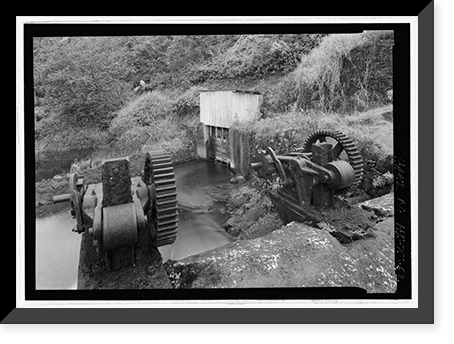 Historic Framed Print, Hana Belt Road, Between Haiku and Kaipahulu, Hana vicinity, Maui County, HI - 62,  17-7/8" x 21-7/8"