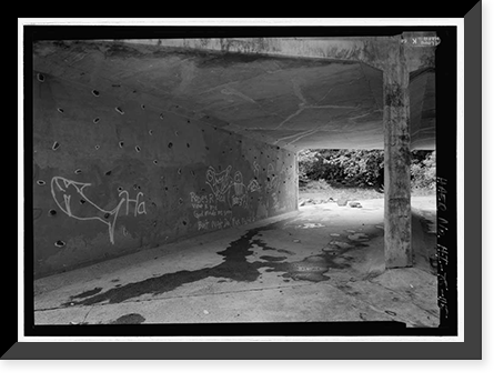 Historic Framed Print, Hana Belt Road, Between Haiku and Kaipahulu, Hana vicinity, Maui County, HI - 115,  17-7/8" x 21-7/8"