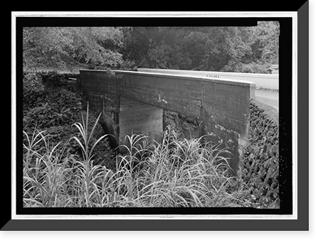 Historic Framed Print, Hana Belt Road, Between Haiku and Kaipahulu, Hana vicinity, Maui County, HI - 122,  17-7/8" x 21-7/8"