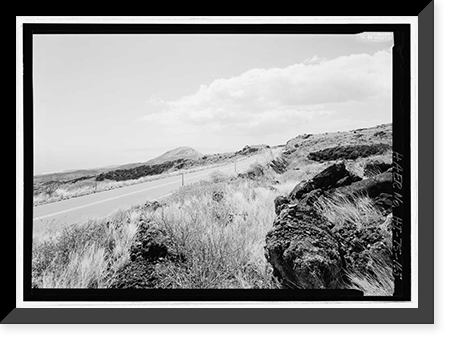 Historic Framed Print, Hana Belt Road, Between Haiku and Kaipahulu, Hana vicinity, Maui County, HI - 165,  17-7/8" x 21-7/8"
