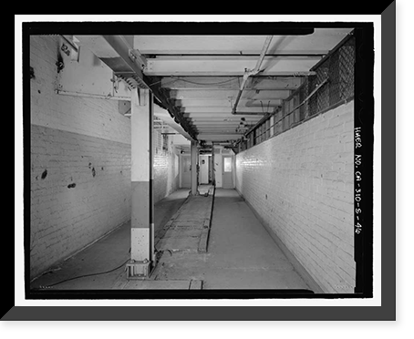 Historic Framed Print, NASA Industrial Plant, Manufacturing & Assembly Plant, 12214 Lakewood Boulevard, Downey, Los Angeles County, CA - 46,  17-7/8" x 21-7/8"