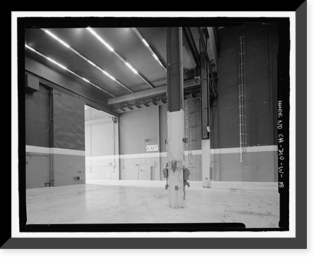 Historic Framed Print, NASA Industrial Plant, Systems Integration & Checkout Facility, 12214 Lakewood Boulevard, Downey, Los Angeles County, CA - 18,  17-7/8" x 21-7/8"