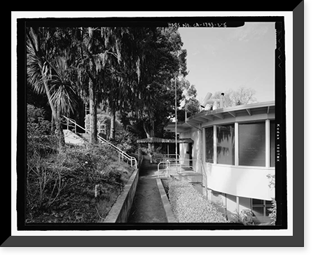 Historic Framed Print, Naval Training Station, Quarters No. 10, Naval Station Treasure Island, Junction of Macalla, San Francisco, San Francisco County, CA - 5,  17-7/8" x 21-7/8"
