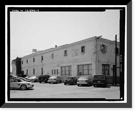 Historic Framed Print, James K. Hill & Sons Pickle Works, 1001-1007 East First Street, Los Angeles, Los Angeles County, CA - 4,  17-7/8" x 21-7/8"