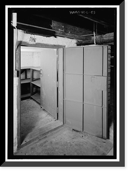 Historic Framed Print, Washington Place, 320 South Beretania Street, Honolulu, Honolulu County, HI - 25,  17-7/8" x 21-7/8"