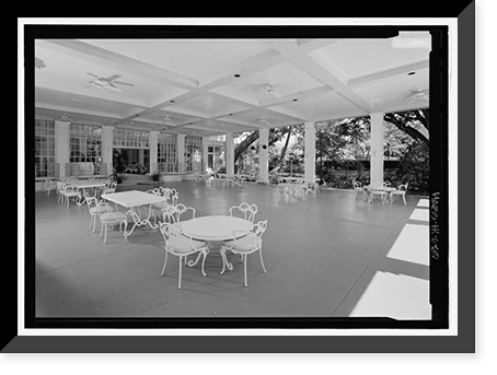 Historic Framed Print, Washington Place, 320 South Beretania Street, Honolulu, Honolulu County, HI - 41,  17-7/8" x 21-7/8"