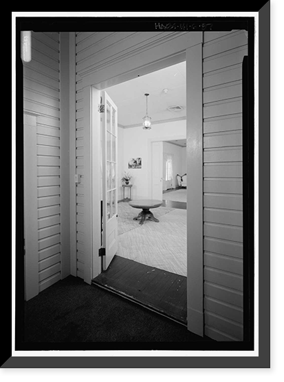 Historic Framed Print, Washington Place, 320 South Beretania Street, Honolulu, Honolulu County, HI - 59,  17-7/8" x 21-7/8"