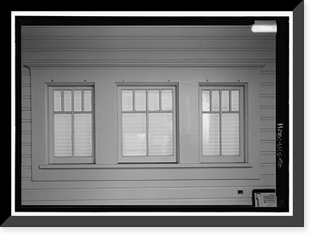 Historic Framed Print, Washington Place, 320 South Beretania Street, Honolulu, Honolulu County, HI - 62,  17-7/8" x 21-7/8"