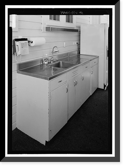 Historic Framed Print, Washington Place, 320 South Beretania Street, Honolulu, Honolulu County, HI - 63,  17-7/8" x 21-7/8"