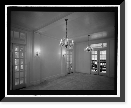 Historic Framed Print, U.S. Naval Base, Pearl Harbor, Marine Corps Officers' Quarters, Russell Avenue, between Central Avenue and Salvor, Pearl Harbor, Honolulu County, HI - 12,  17-7/8" x 21-7/8"