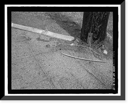 Historic Framed Print, U.S. Naval Base, Pearl Harbor, Naval Radio Station, AF/FRD-10 Circularly Disposed Antenna Array, Wahiawa, Honolulu County, HI - 15,  17-7/8" x 21-7/8"
