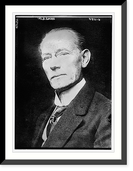 Historic Framed Print, W.J. Locke,  17-7/8" x 21-7/8"