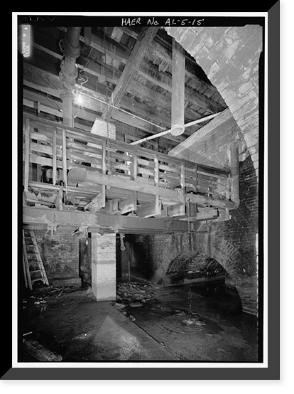 Historic Framed Print, Continental Gin Company, Prattville, Autauga County, AL - 8,  17-7/8" x 21-7/8"