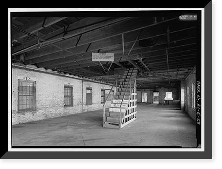 Historic Framed Print, Continental Gin Company, Prattville, Autauga County, AL - 21,  17-7/8" x 21-7/8"