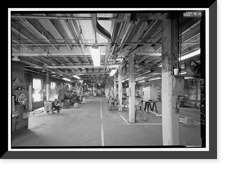 Historic Framed Print, Continental Gin Company, Prattville, Autauga County, AL - 30,  17-7/8" x 21-7/8"